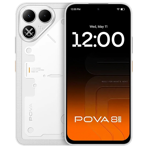 Tecno Pova 8 India Bit White