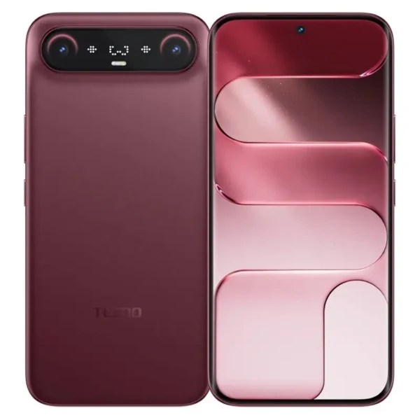 tecno camon air burgundy red