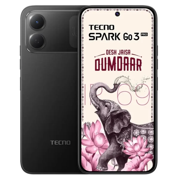 tecno spark go 3 pro black